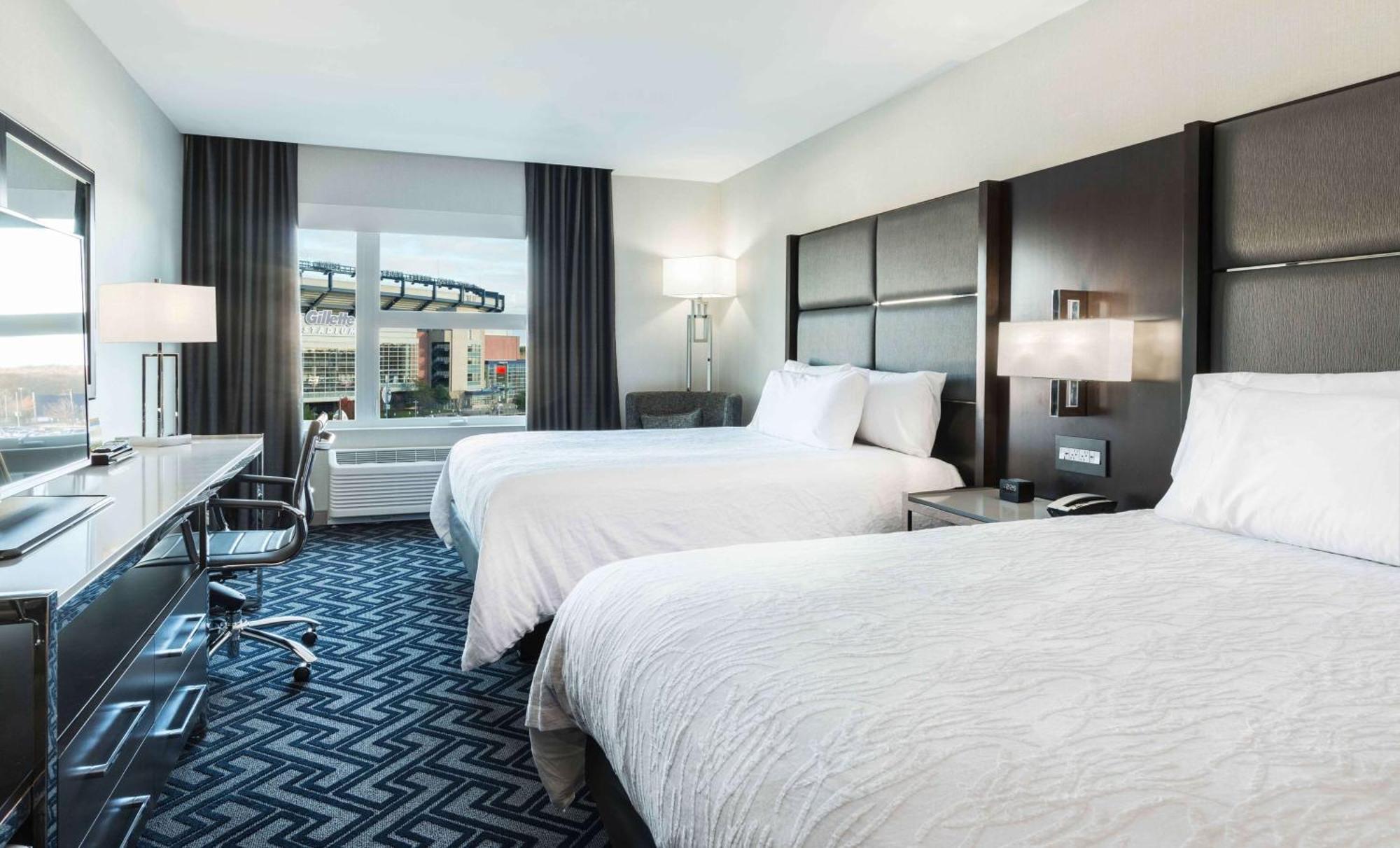 Hilton Garden Inn Foxborough Patriot Place Exterior foto
