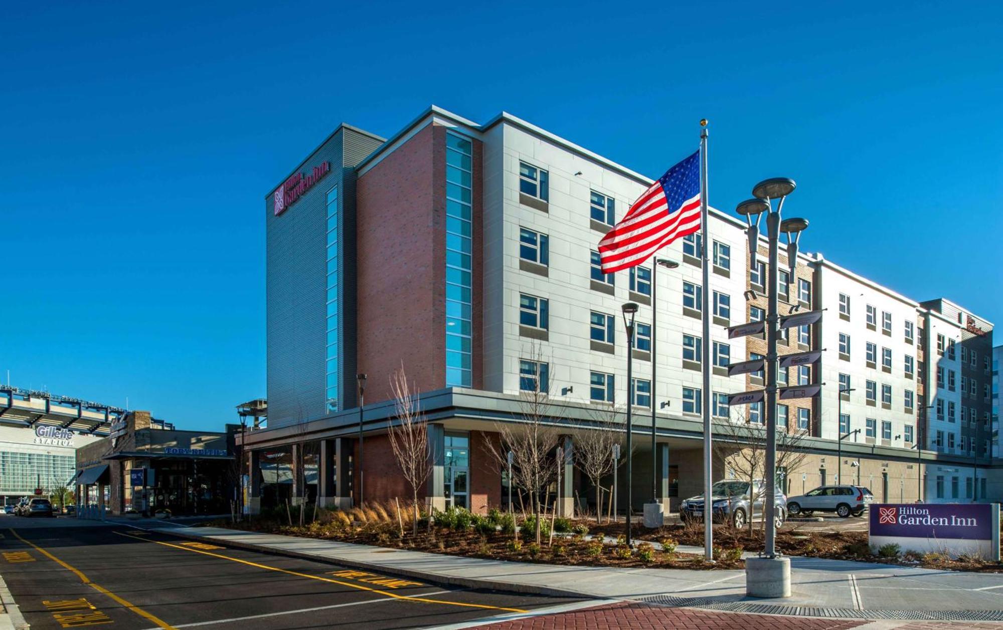 Hilton Garden Inn Foxborough Patriot Place Exterior foto
