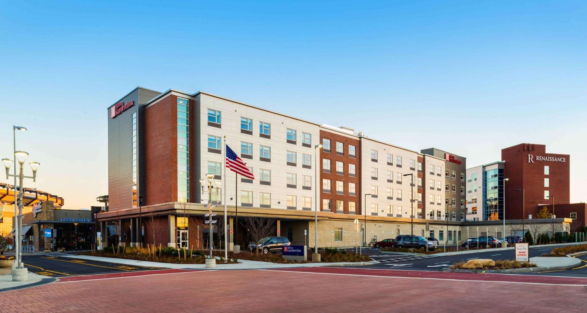 Hilton Garden Inn Foxborough Patriot Place Exterior foto