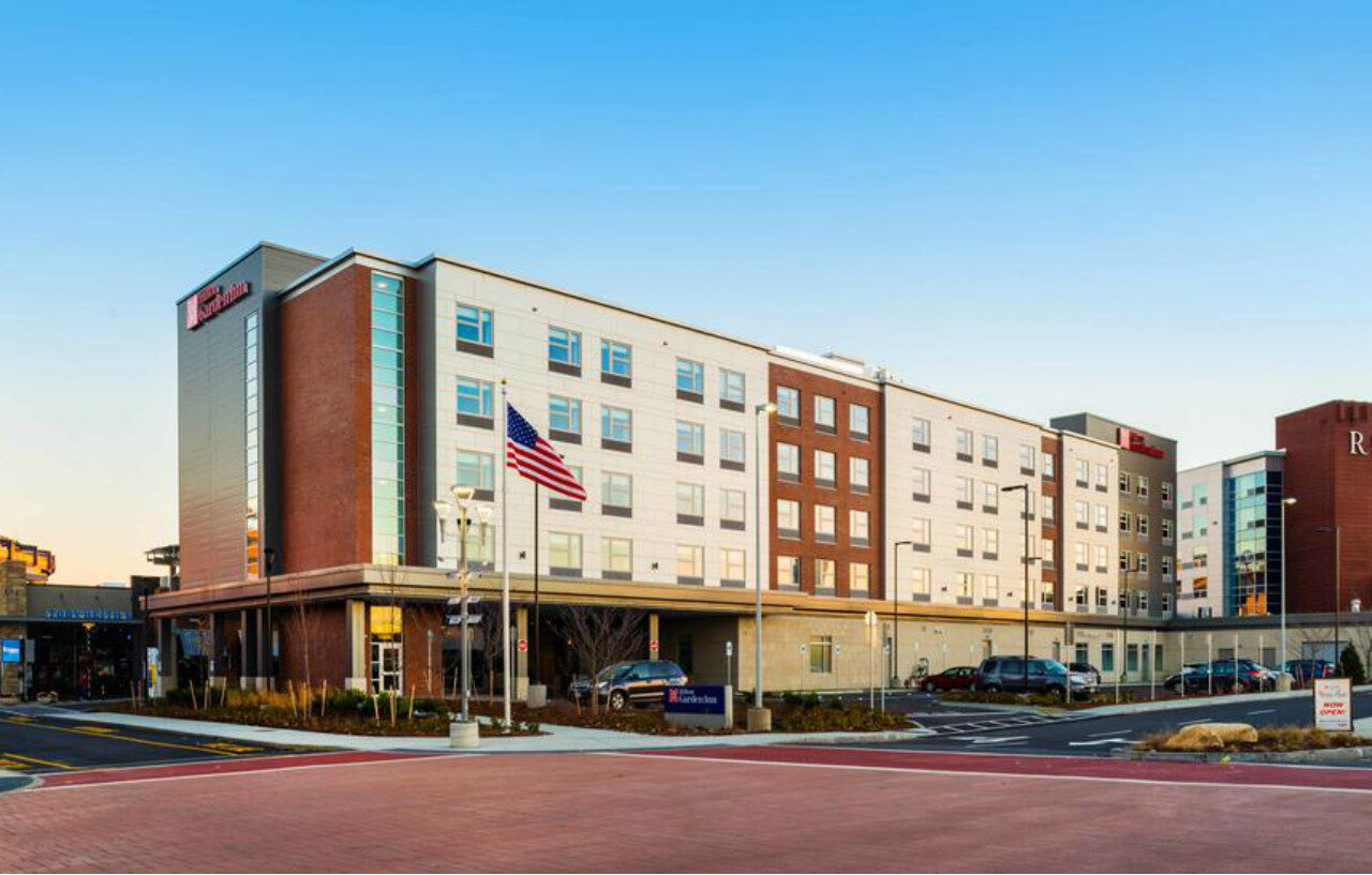 Hilton Garden Inn Foxborough Patriot Place Exterior foto