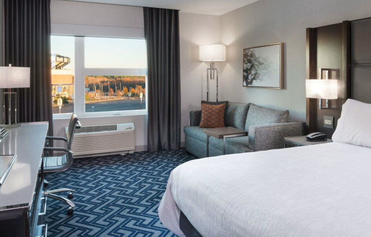 Hilton Garden Inn Foxborough Patriot Place Exterior foto